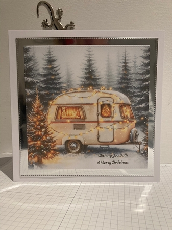 Comfy Cozy Christmas Caravan by Margaret Holt