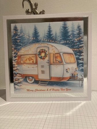 Comfy Cozy Christmas Caravan by Margaret Holt