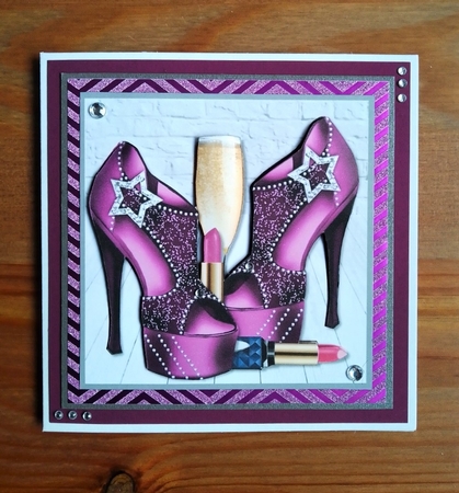 Purple Shoes by Margaret Linwood