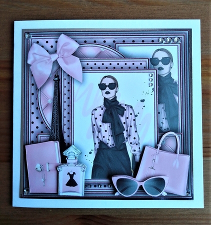 Paris Chic 2 Bumper Kit #1 by Margaret Linwood