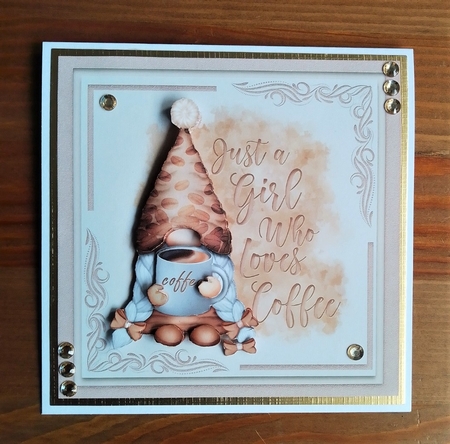 Just A Girl Who Loves Coffee by Margaret Linwood