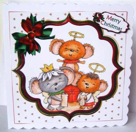 7x7 Christmas Cuties mini kit 7 by Margaret McCartney