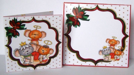 7x7 Christmas Cuties mini kit 7 by Margaret McCartney