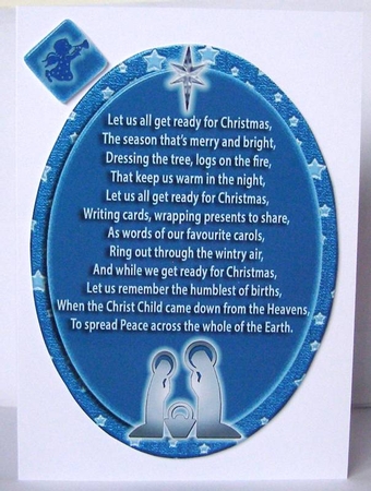 Christmas Blessings Verse Toppers by Margaret McCartney