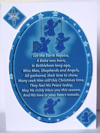 Christmas Blessings Verse Toppers by Margaret McCartney