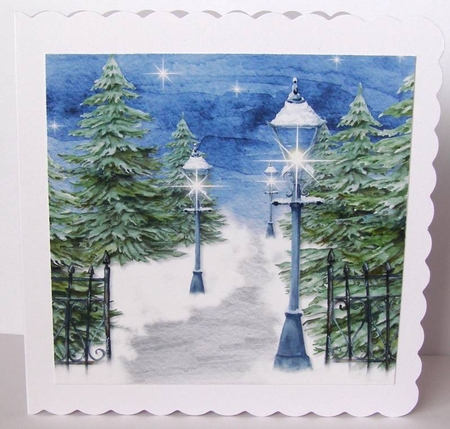 Snow Covered Park No.1 by Margaret McCartney