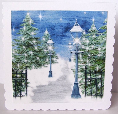 Snow Covered Park No.10 by Margaret McCartney