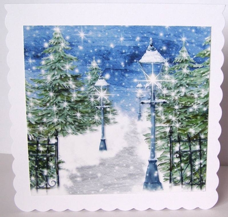 Snow Covered Park No.11 by Margaret McCartney