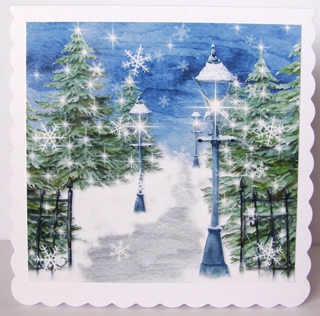 Snow Covered Park No.12 by Margaret McCartney