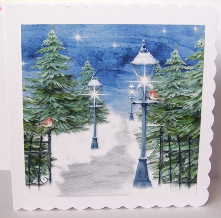Snow Covered Park No.13 by Margaret McCartney