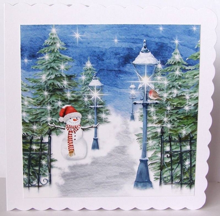 Snow Covered Park No.16 by Margaret McCartney
