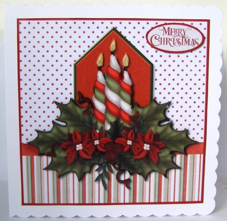 Classic Christmas Candles Mini Kit by Margaret McCartney
