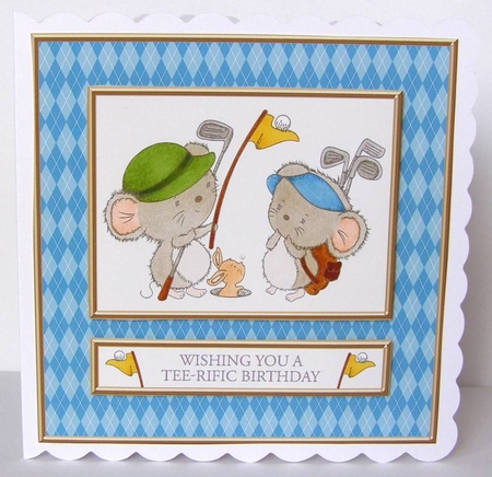 Wishing You A Teerific Birthday (Blue) by Margaret McCartney