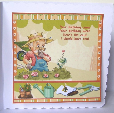 A gardeners world belated insert by Margaret McCartney