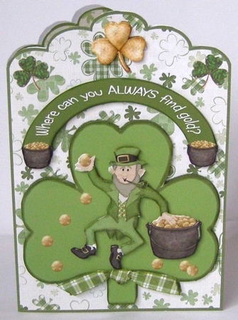 Find the Gold Scallop Top Card Mini Kit by Margaret McCartney