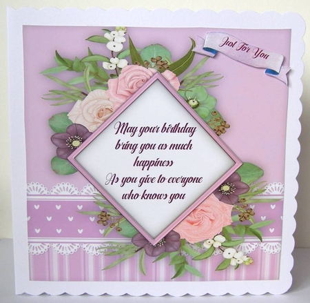 Beautiful Birthday Greetings 2 by Margaret McCartney