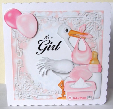 Special Delivery - Baby Girl by Margaret McCartney