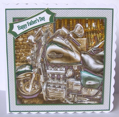 F6C Motorbike - 8x8 Mini Kit by Margaret McCartney