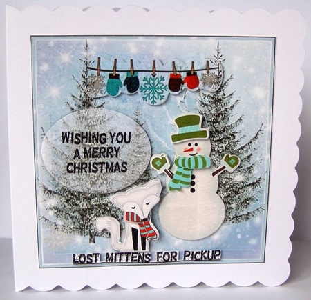 Lost Mittens for pickup by Margaret McCartney