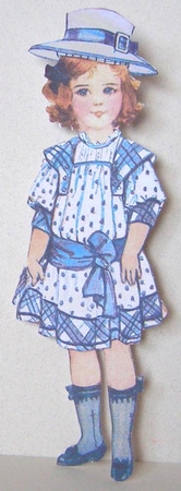 VINTAGE PAPER DOLL by Margaret McCartney