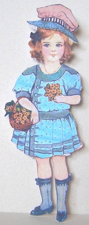 VINTAGE PAPER DOLL by Margaret McCartney