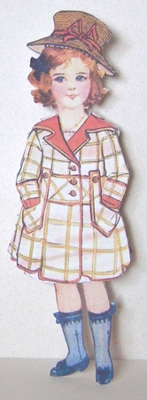 VINTAGE PAPER DOLL by Margaret McCartney