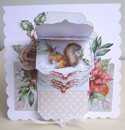 Gentle Winter Create a Waterfall 6x6 Card Kit. by Margaret McCartney