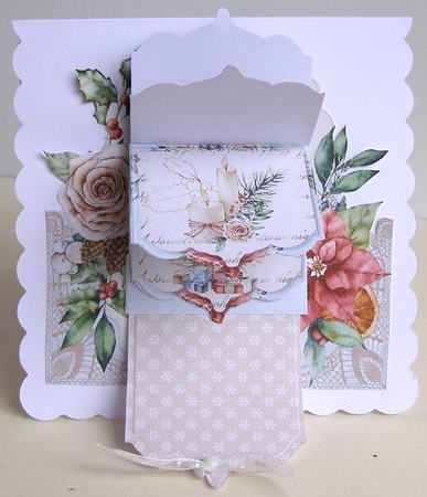 Gentle Winter Create a Waterfall 6x6 Card Kit. by Margaret McCartney