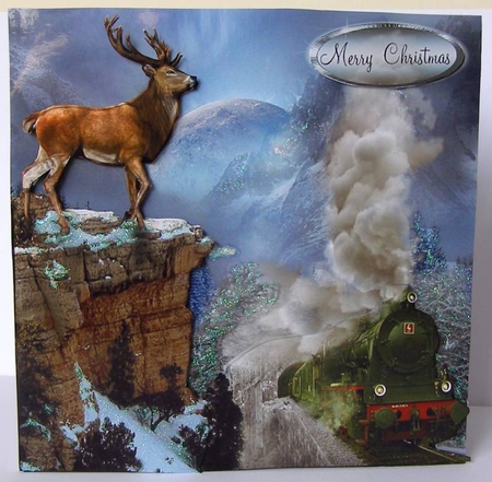 stag and the steam train by Margaret McCartney