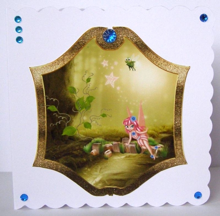 Butterflies, Fairies, N Dragons,  kit from Bella Caribena  by Margaret McCartney