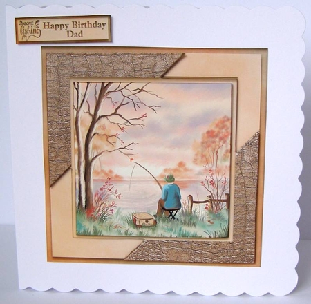 Fishing At The Lake Mini Kit by Margaret McCartney