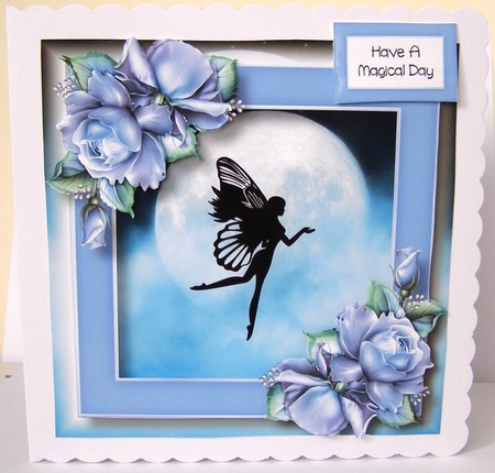Beautiful Fairy Silhouette Bumper Kit 1 by Margaret McCartney