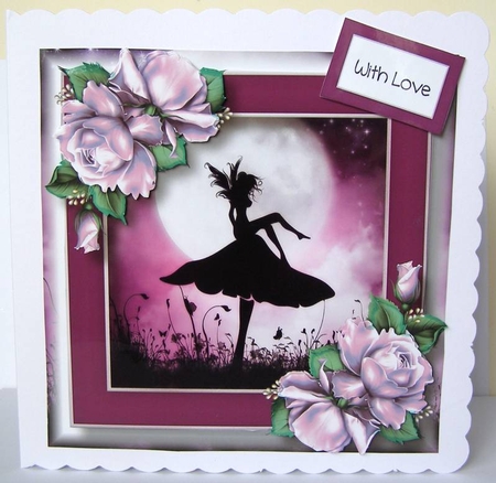 Beautiful Fairy Silhouette Bumper Kit 1 by Margaret McCartney