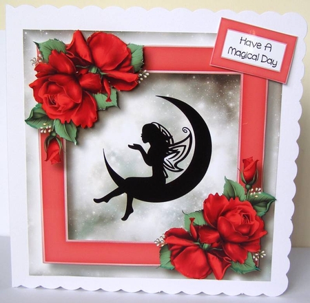 Beautiful Fairy Silhouette Bumper Kit 1 by Margaret McCartney