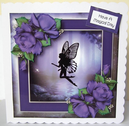 Beautiful Fairy Silhouette Bumper Kit 1 by Margaret McCartney