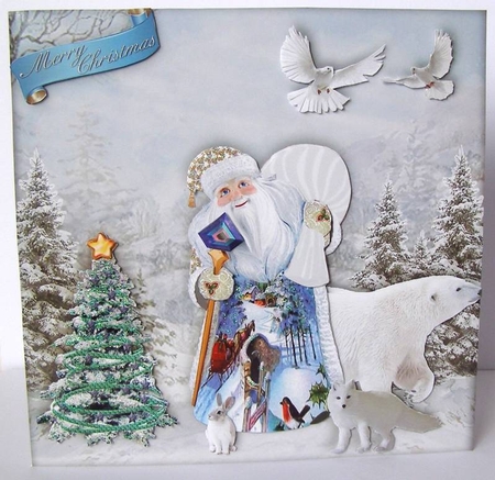 Scenic Santa - 6 by Margaret McCartney