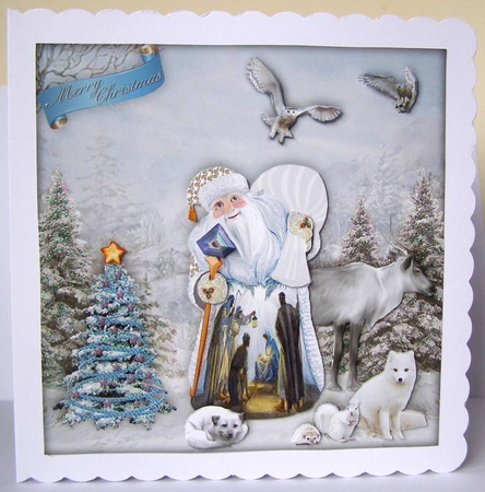 Scenic Santa - 8 by Margaret McCartney