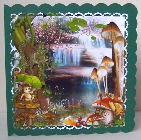 HedgeHog N Fairies, kit from Bella Caribena  by Margaret McCartney