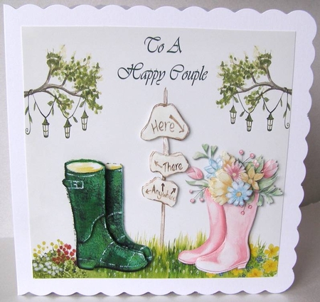 Happy couple by Margaret McCartney
