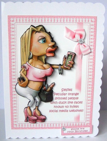 Pucker up for your birthday mini kit  by Margaret McCartney