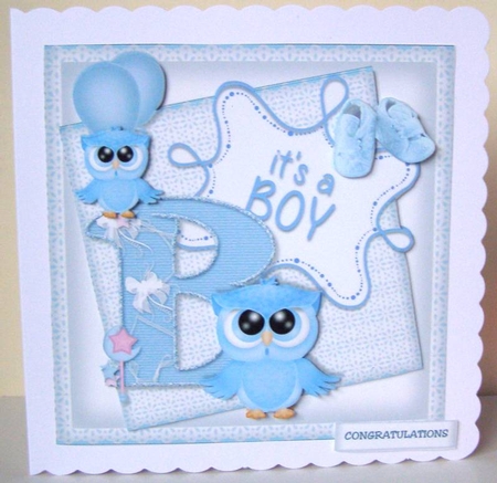 Cute Baby Owl     Mini  Kit by Margaret McCartney
