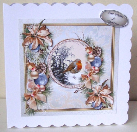 Little Robin at Christmastime Mini Kit by Margaret McCartney
