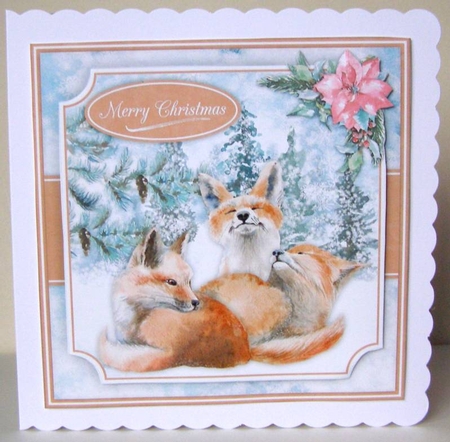 Woodland Foxes Mini Kit by Margaret McCartney
