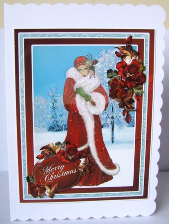 Art Deco christmas#2 by Margaret McCartney