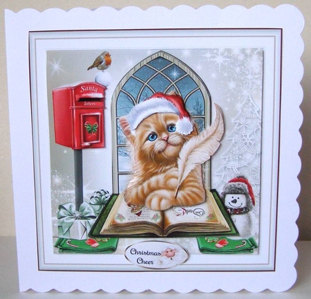 To Santa Christmas Mini Page Kit by Margaret McCartney