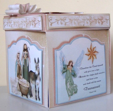 The Glory of Christmas 1 Exploding Box Surprise Kit. by Margaret McCartney