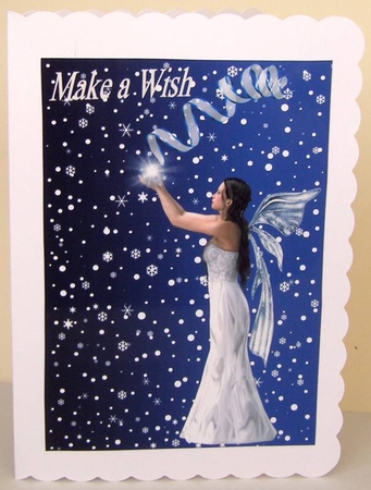 Quiet Snowflakes Background 6 by Margaret McCartney