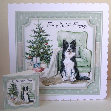 Part of the Family Collie Mini Kit by Margaret McCartney
