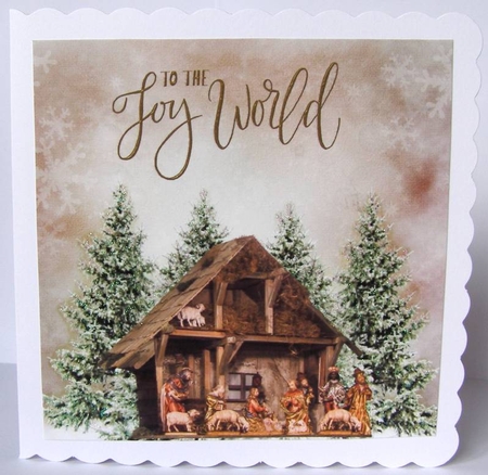 Nativity, kit from Bella Caribena  by Margaret McCartney