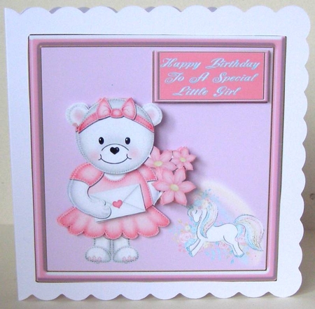 Girl birthday, Mum or Grandma birthday by Margaret McCartney